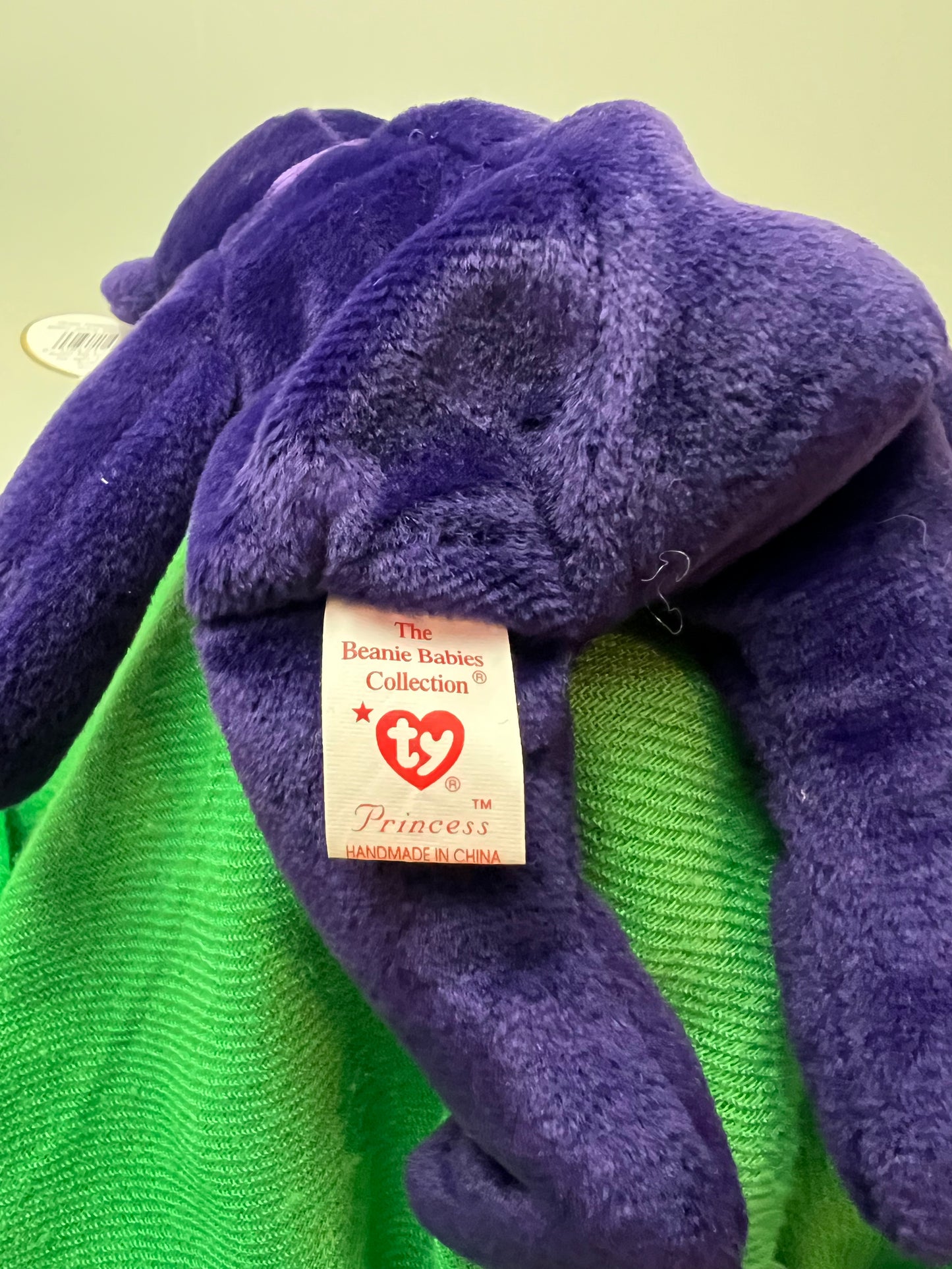 RARE 1st Edition 1997 Princess Diana Bear - Ty Beanie Baby