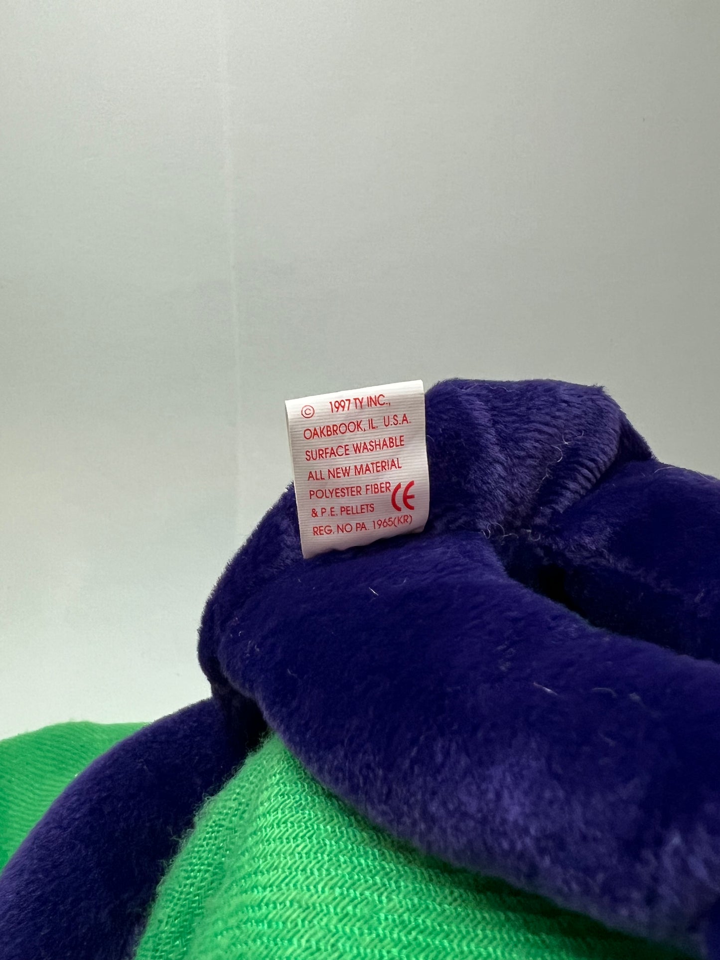 RARE 1st Edition 1997 Princess Diana Bear - Ty Beanie Baby