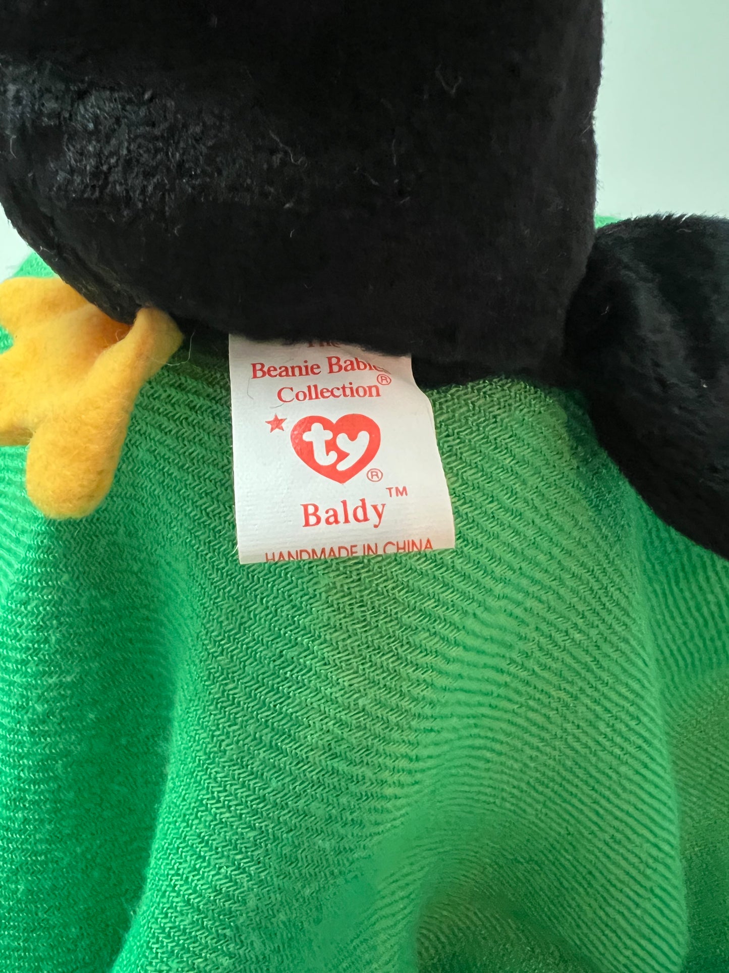 Ty Beanie Baby Baldy The Eagle 1996 RARE MINT Tag Errors