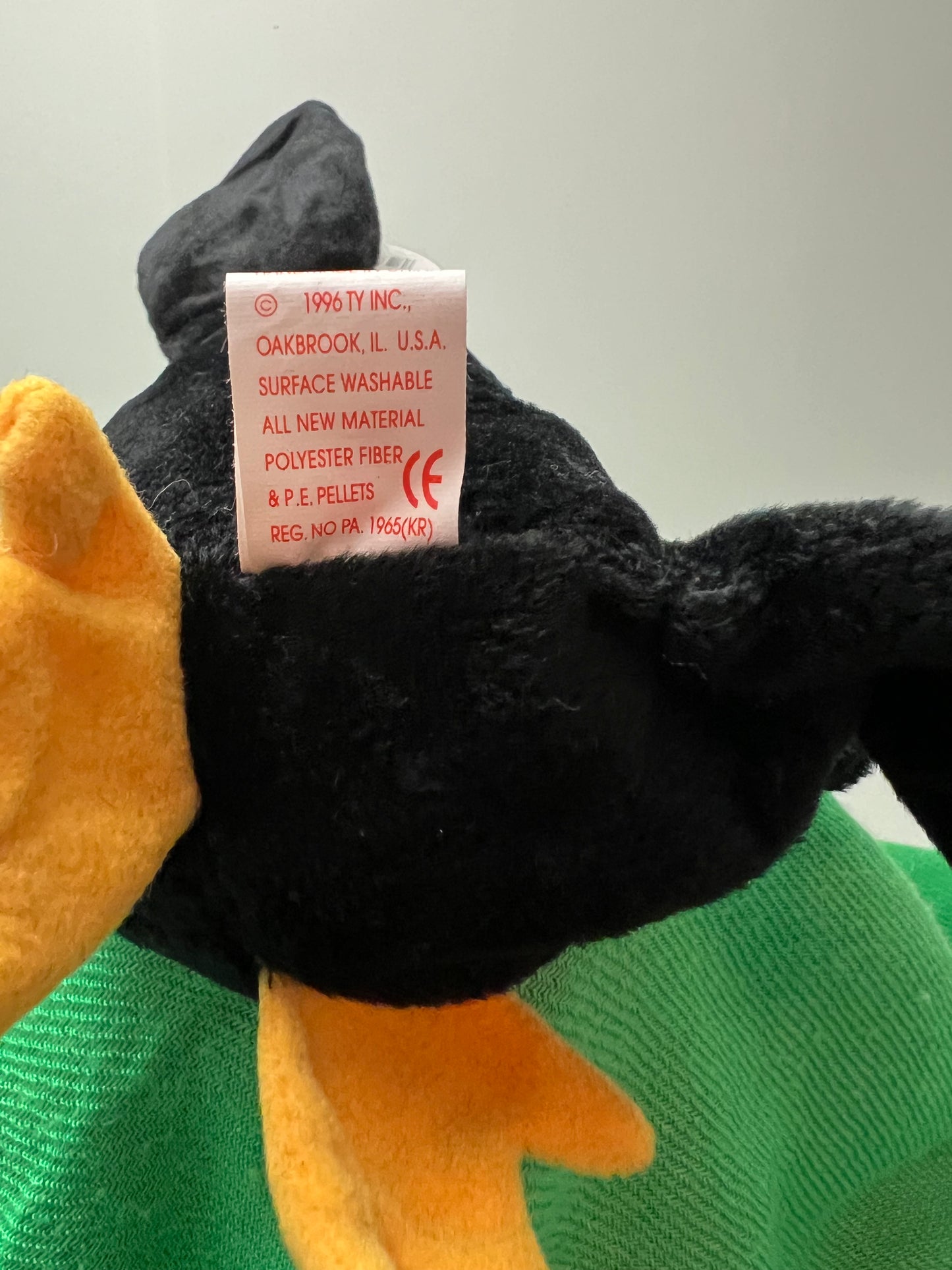 Ty Beanie Baby Baldy The Eagle 1996 RARE MINT Tag Errors