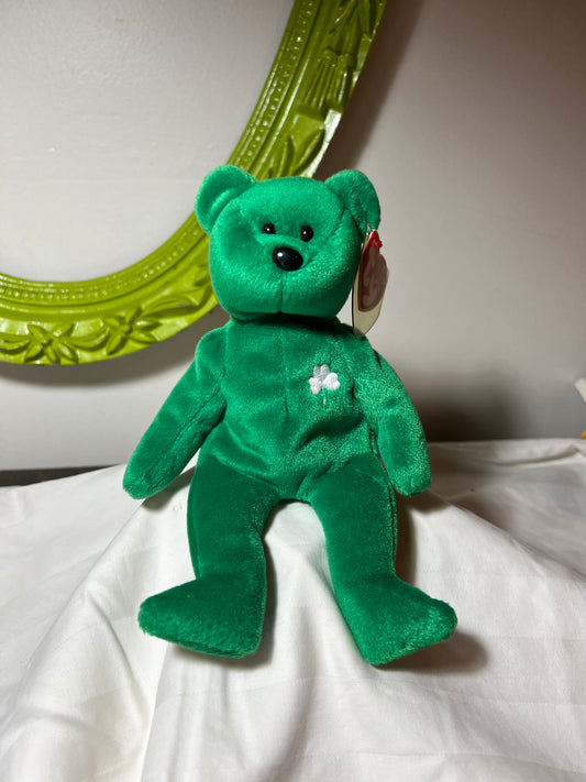 Beanie Baby ERIN - MINT with 3 MAJOR ERRORS Erin The Bear TY Beanie Baby