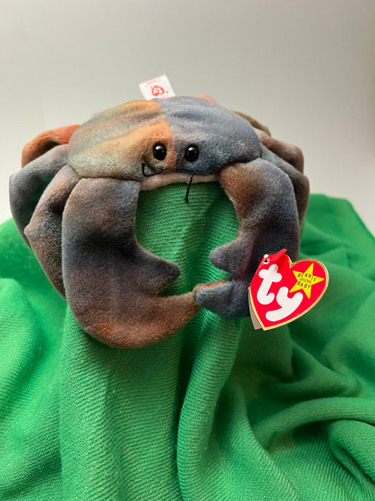 EXCLUSIVE RARE!!! Claude the Crab Beanie Baby